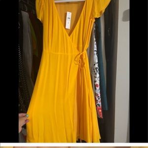 Yellow Ann Taylor dress